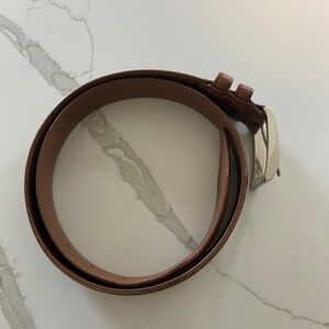 Allen Edmonds Men's Wide Walnut Leather Belt...Size 34